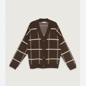 Oak + Fort Plaid Oversized Cardigan